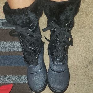 Fur Trim boots